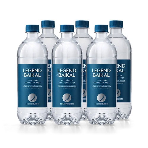 Вода питьевая «Legend of Baikal», негазированная, 1 л, пластик
