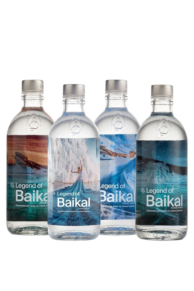 Вода питьевая «Legend of Baikal Limited Edition» негазированная, 0,33 л, стекло