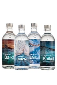 Вода питьевая «Legend of Baikal Limited Edition» негазированная, 0,33 л, стекло