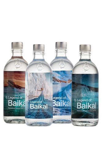 Вода питьевая «Legend of Baikal Limited Edition» негазированная, 0,33 л, стекло