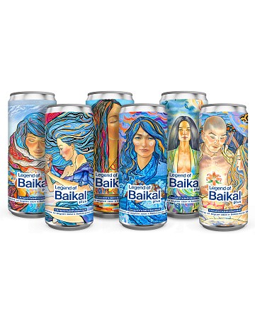 Напиток безалкогольный сильногазированный Legend of Baikal plus со вкусом «Хвоя» 0,33л (упаковка 12 шт)