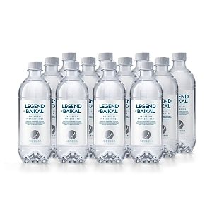Вода питьевая «Legend of Baikal» газированная, 0,5 л, пластик