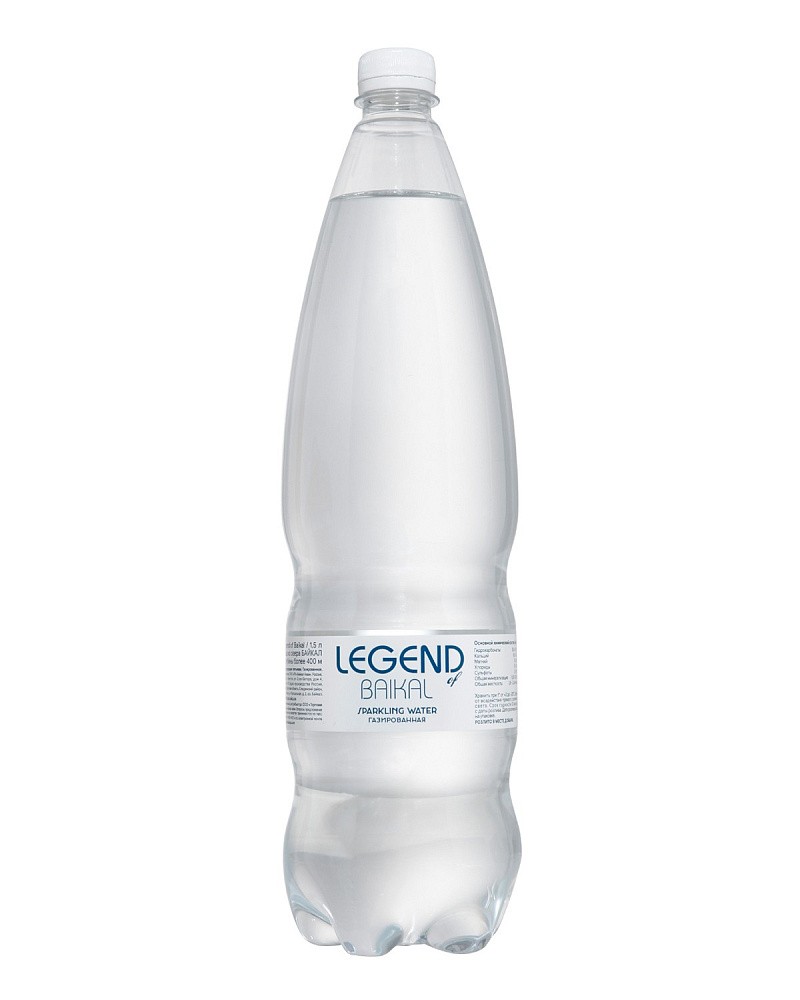 Вода питьевая природная &amp;quot;Legend of Baikal&amp;quot; газированная, ПЭТ 1,5 л.