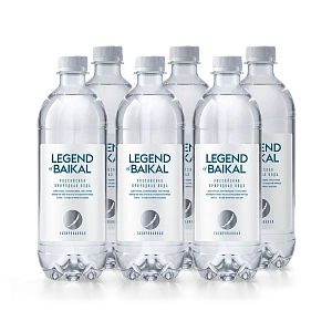 Вода питьевая «Legend of Baikal», газированная, 1 л, пластик