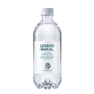 Вода питьевая «Legend of Baikal», газированная, 0,33 л, пластик