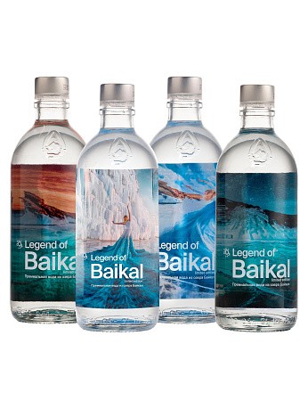 Вода питьевая «Legend of Baikal Limited Edition» негазированная 0,5 л, стекло (упаковка 9 шт)