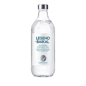 Вода питьевая «Legend of Baikal» газированная 0,33 л, стекло